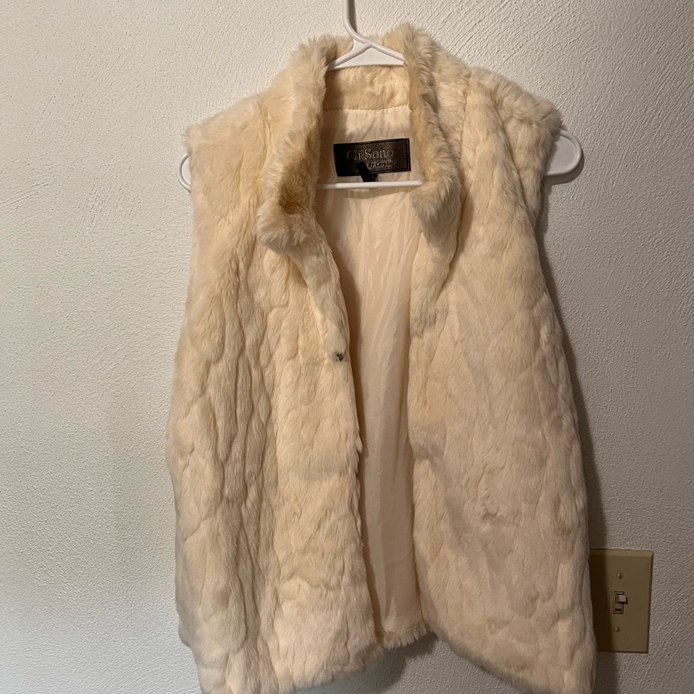 REAL FUR VEST!